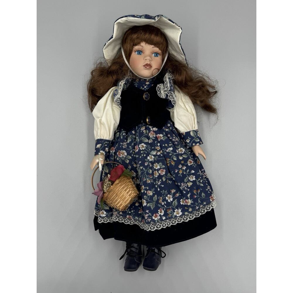 1998 Angelina Collection by Angelina Visconti‎ Collectors Doll Floral Dress READ